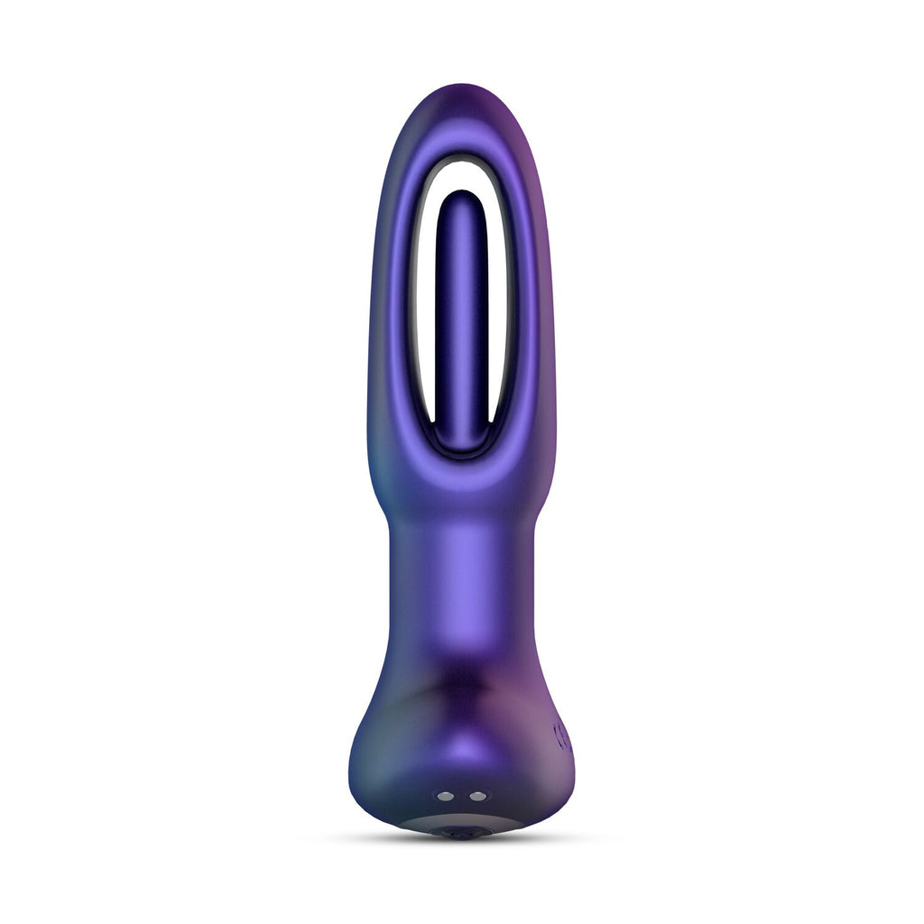 Анальна пробка з віброязичком Hueman Voyager Butt Plug