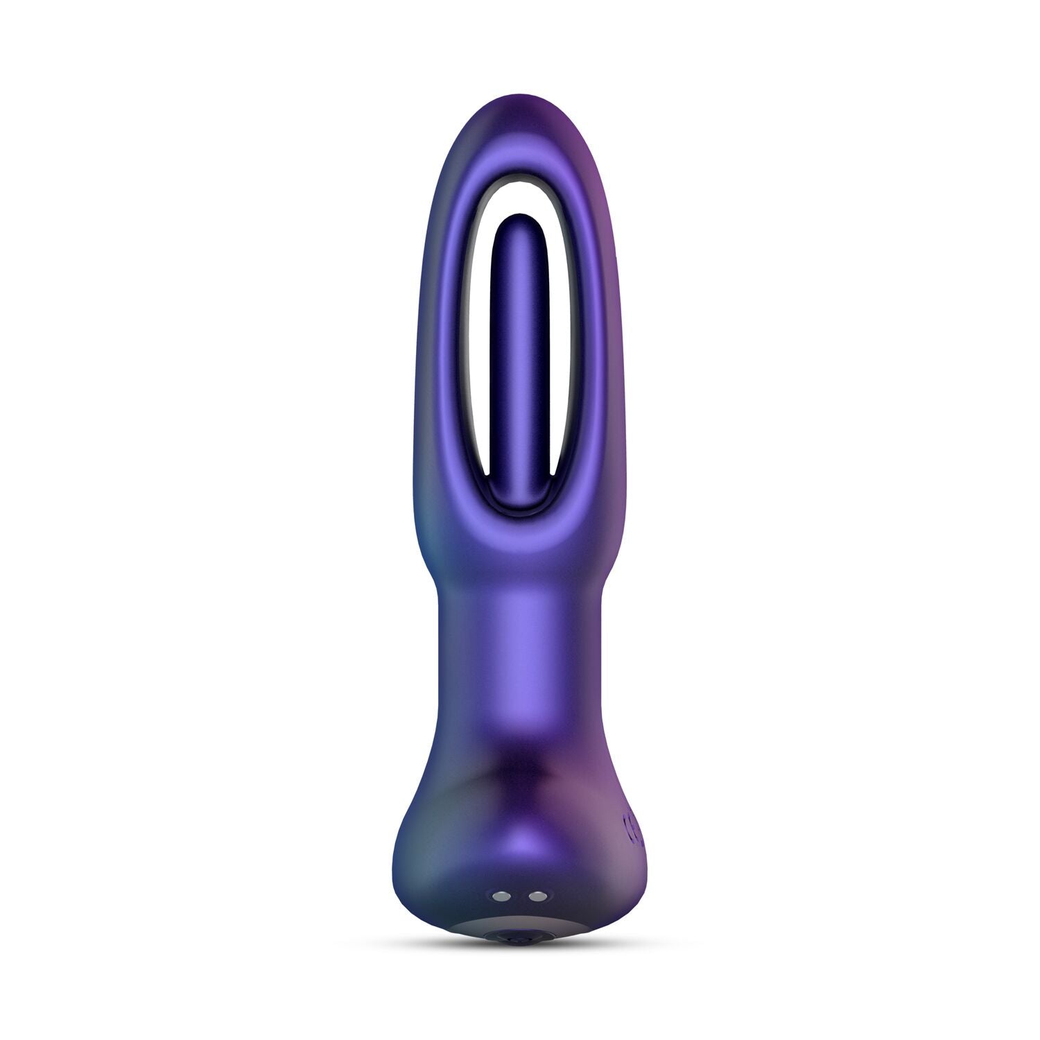 Анальна пробка з віброязичком Hueman Voyager Butt Plug