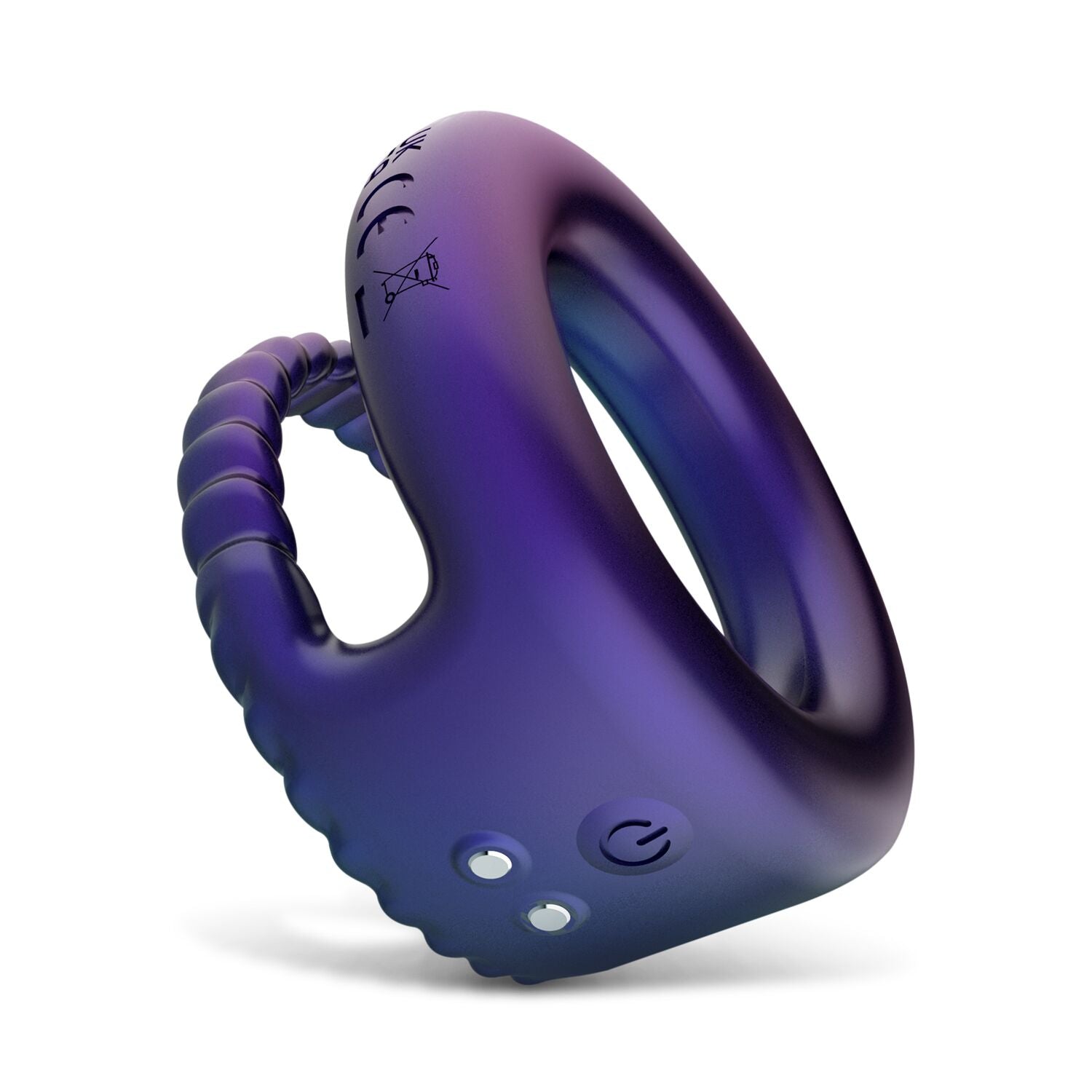 Ерекційне віброкільце Hueman Jupiter Vibrating Cock and Ball Ring