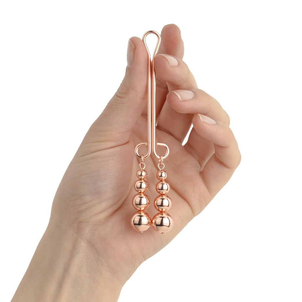 Затискач для клітора Rosy Gold Clitoris Clamp