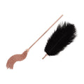 Лоскітка з металевим флогером Rosy Gold Feather Tickler &