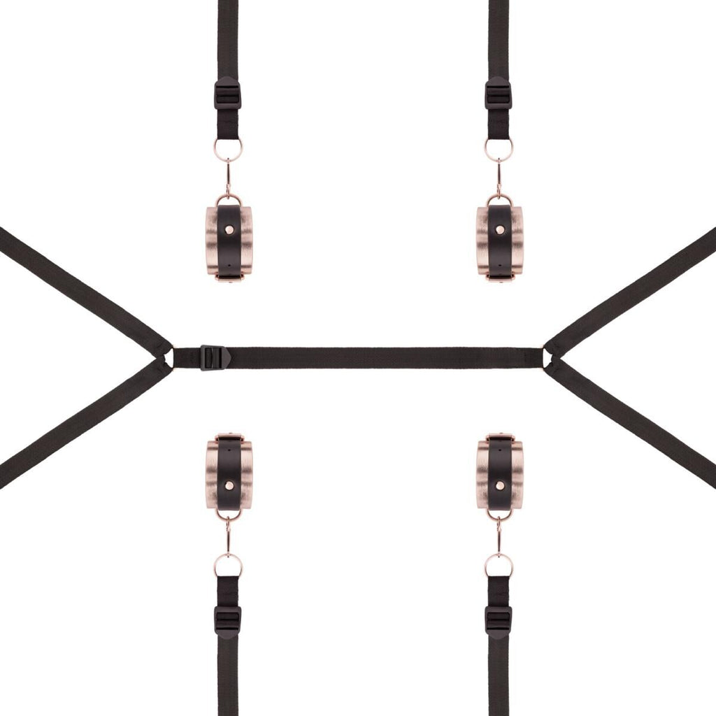 Фіксатор рук і ніг для ліжка Rosy Gold Under-Mattress Restraint Set