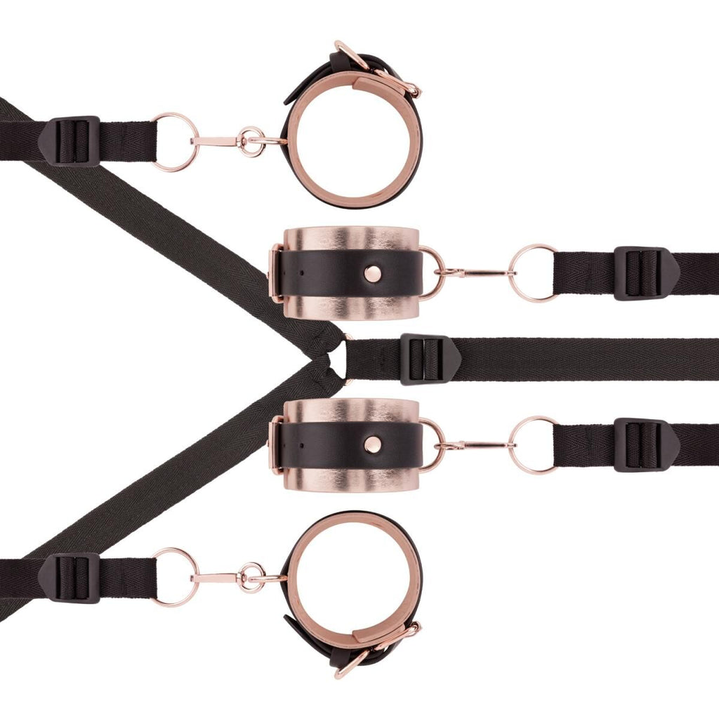 Фіксатор рук і ніг для ліжка Rosy Gold Under-Mattress Restraint Set