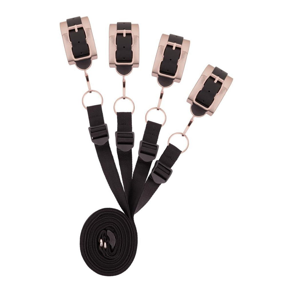 Фіксатор рук і ніг для ліжка Rosy Gold Under-Mattress Restraint Set