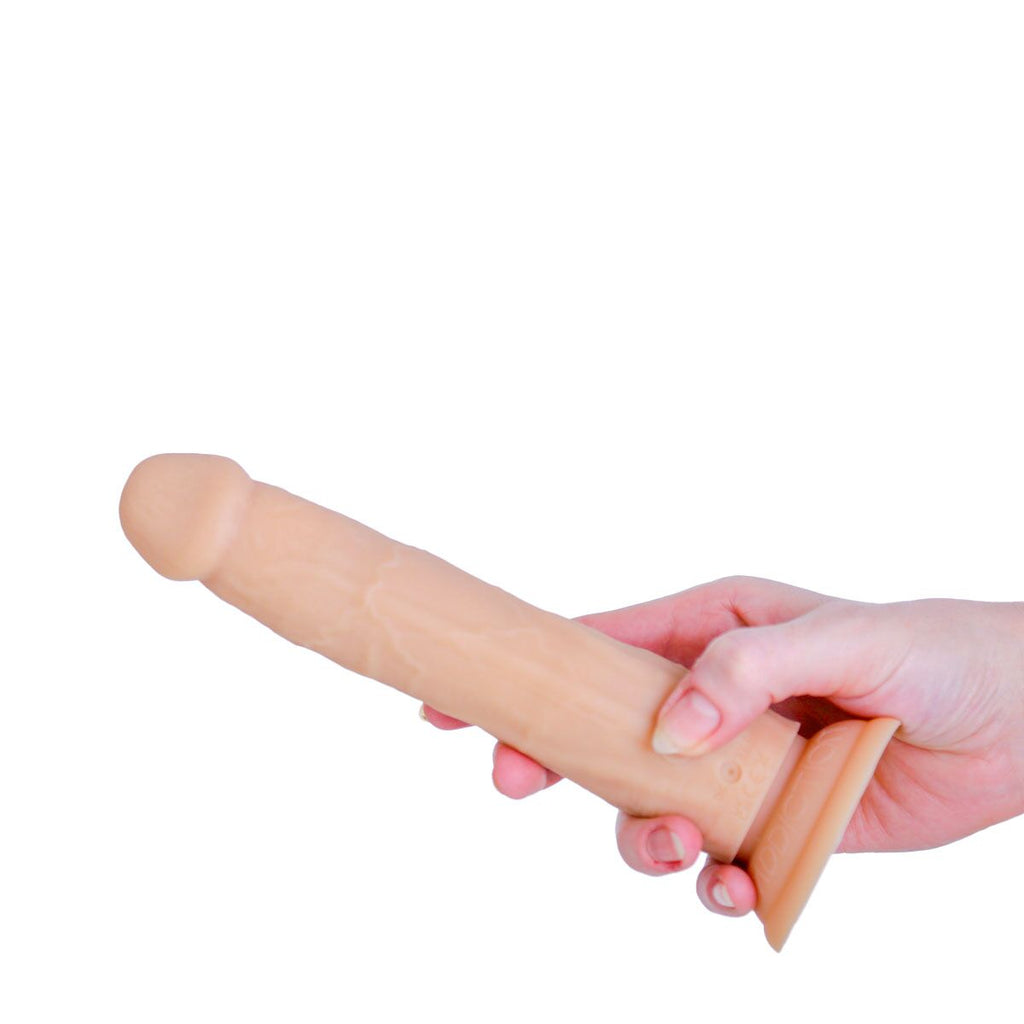 Фалоімітатор з ротацією та пульсацією Naked ADDICTION 8″ Rotating & Thrusting Dong