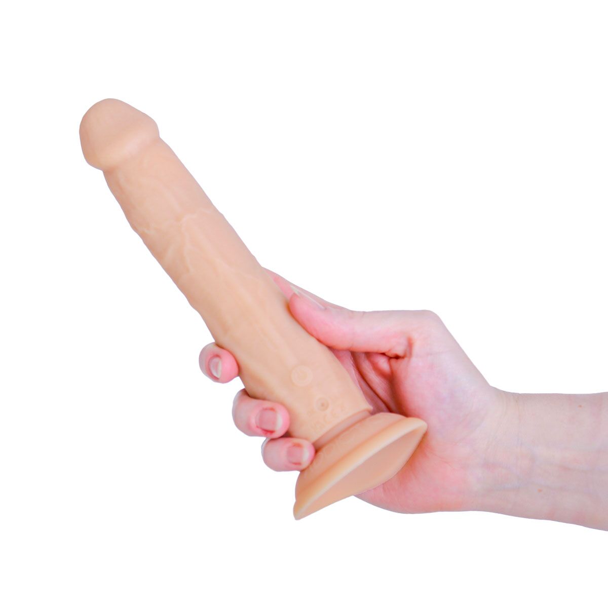Фалоімітатор з ротацією та пульсацією Naked ADDICTION 8″ Rotating & Thrusting Dong