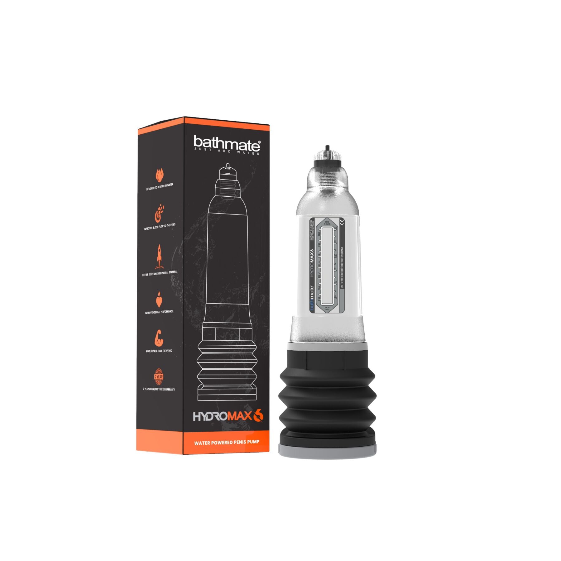 Гідропомпа Bathmate Hydromax 6 Clear