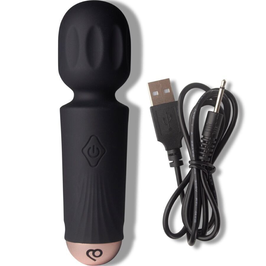Вібромасажер Rocks Off Mini Wand Black Tulip