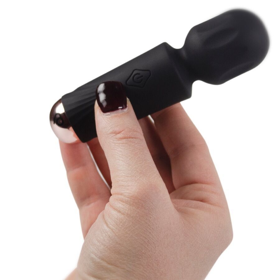 Вібромасажер Rocks Off Mini Wand Black Tulip