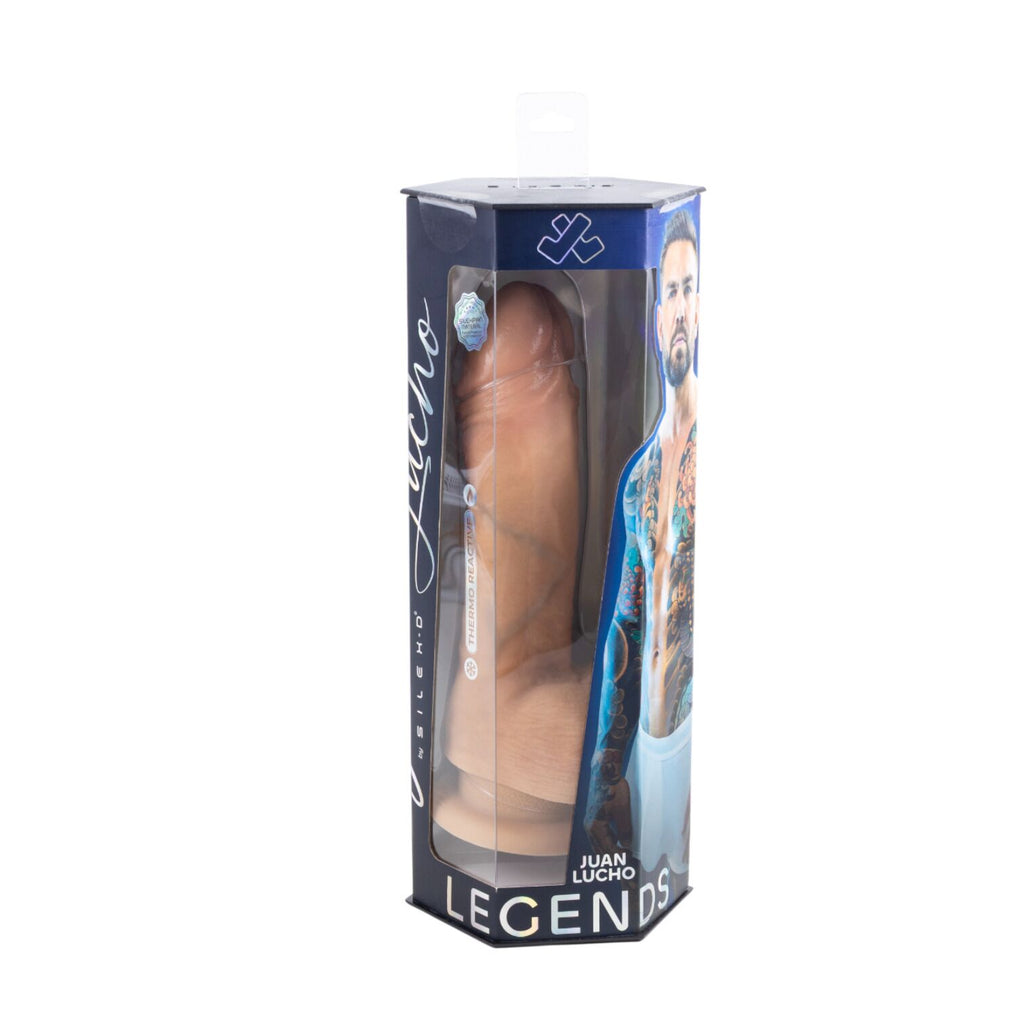 Фалоімітатор SilexD Legends - Juan Lucho Dildo 9 двошаровий