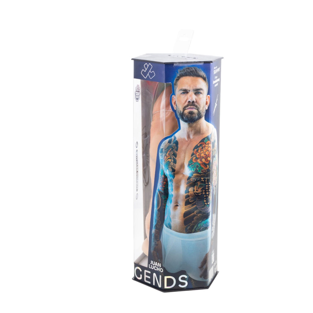 Фалоімітатор SilexD Legends - Juan Lucho Dildo 9 двошаровий