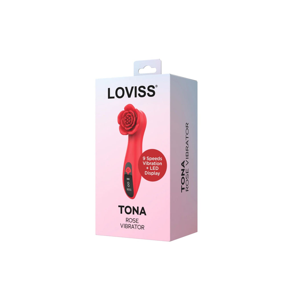 Розкішний вібратор для клітора Loviss Tona Rose Vibrator