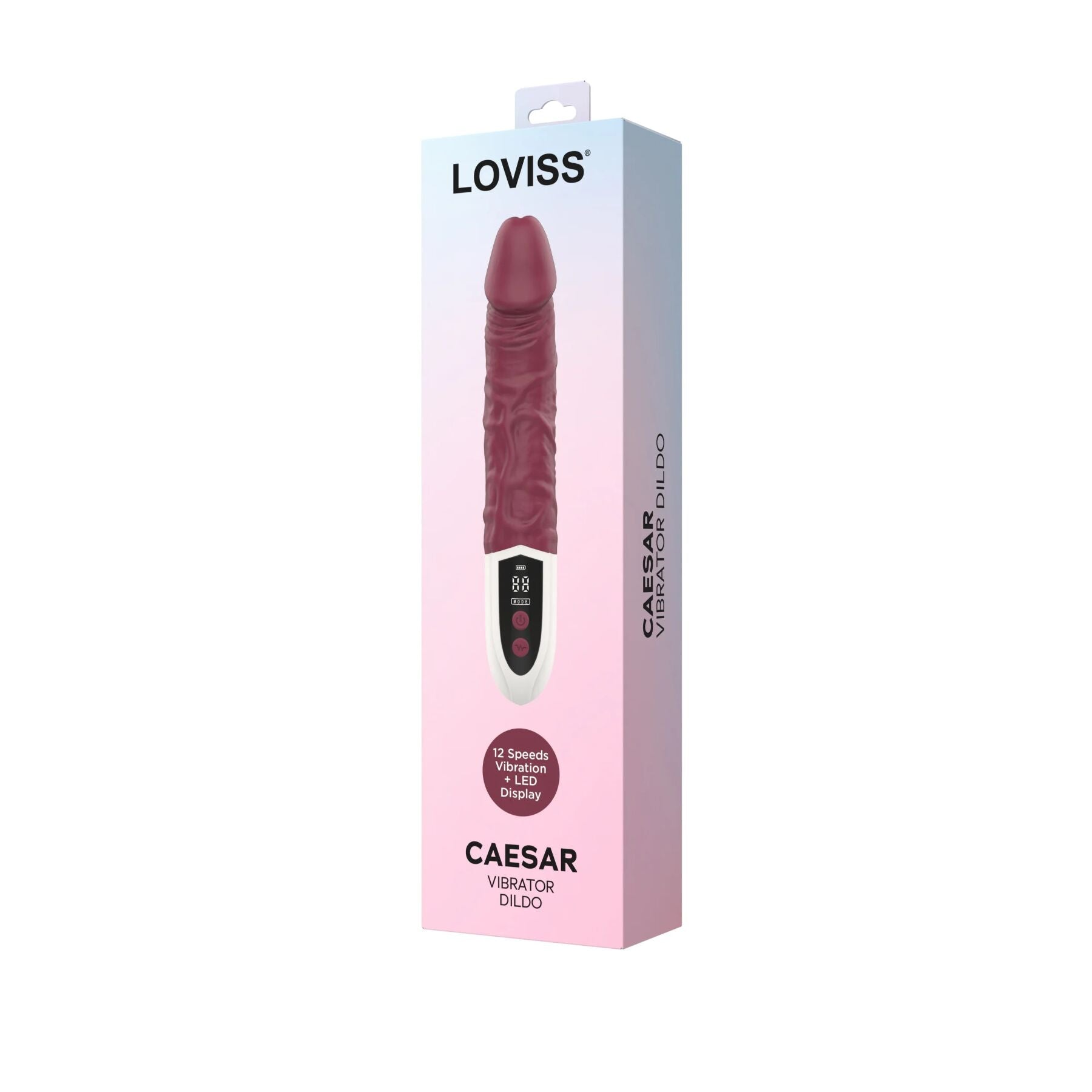 Фалоімітатор з вібрацією Loviss Caeser Vibrator Dildo