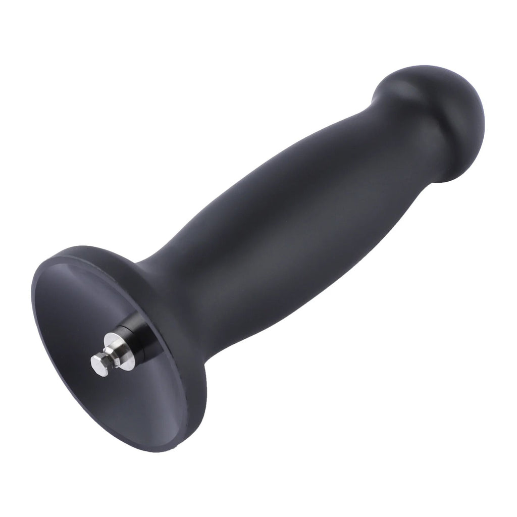 Силіконовий фалоімітатор для секс-машин Hismith 7.2 Black Silicone Anal Dildo