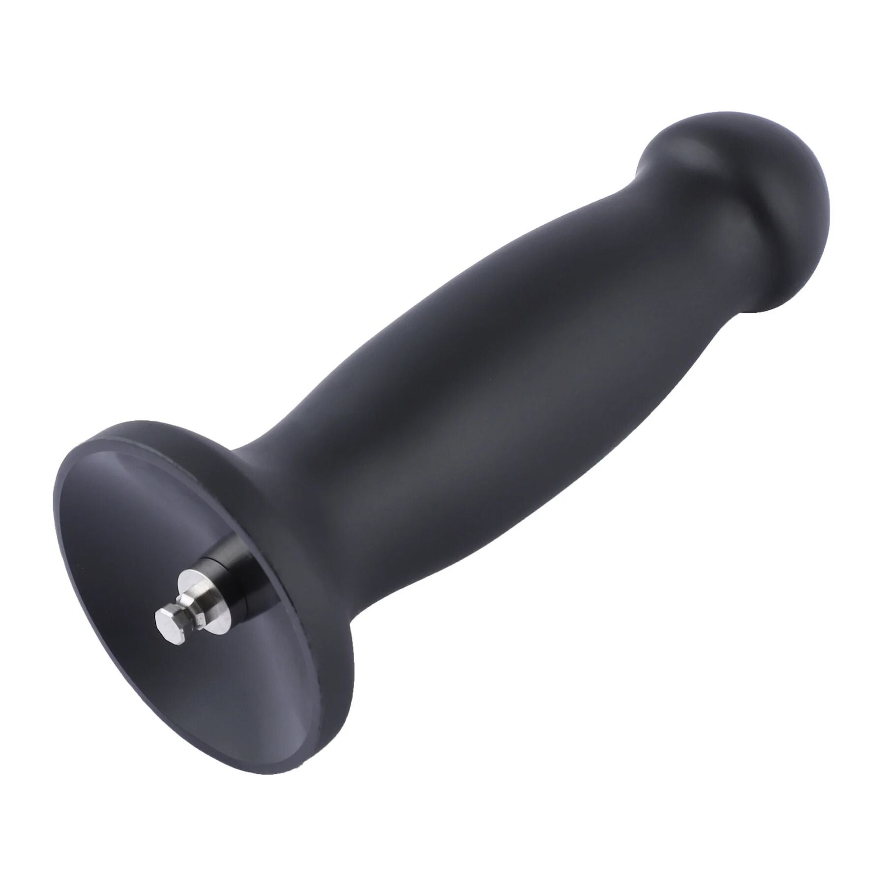 Силіконовий фалоімітатор для секс-машин Hismith 7.2 Black Silicone Anal Dildo