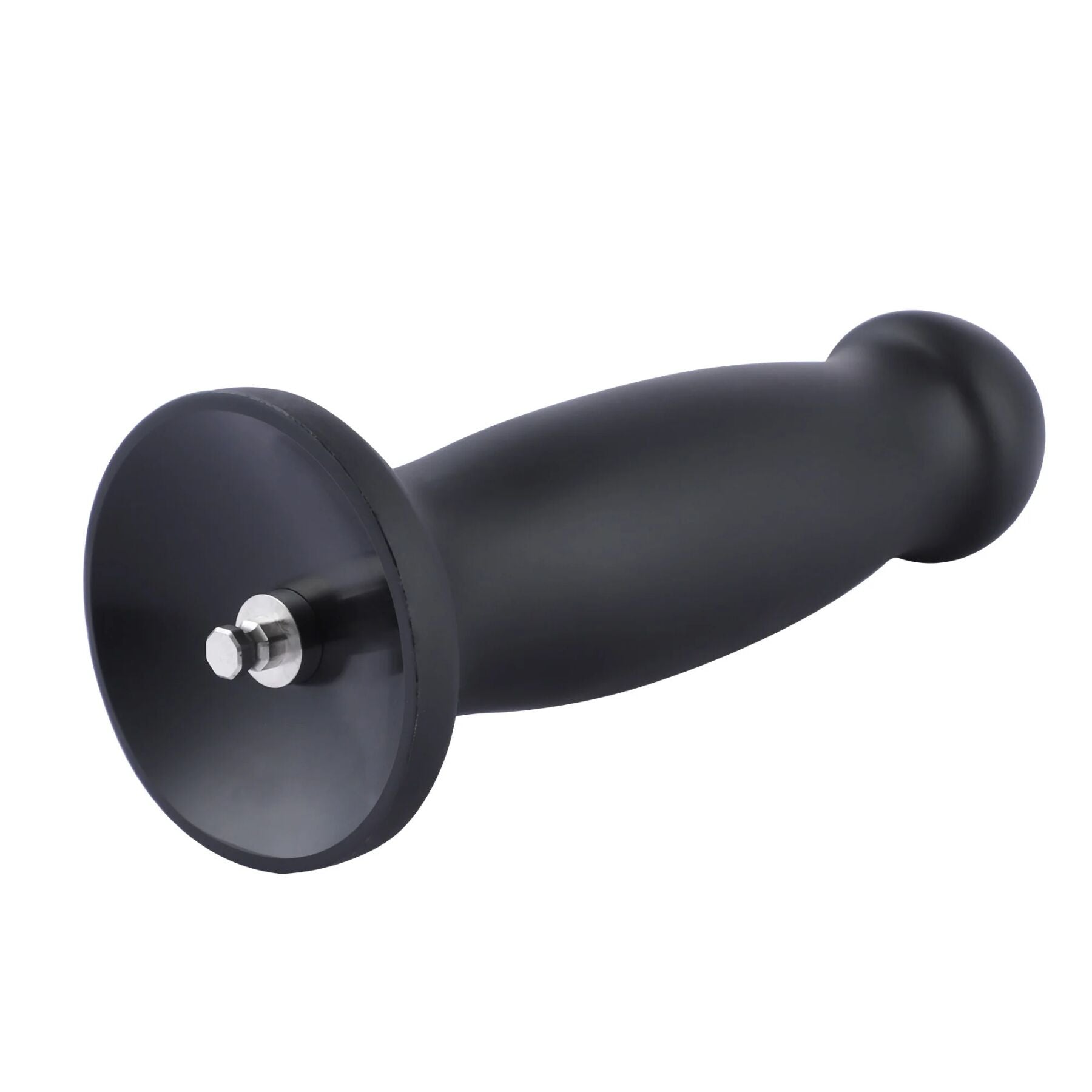 Силіконовий фалоімітатор для секс-машин Hismith 7.2 Black Silicone Anal Dildo