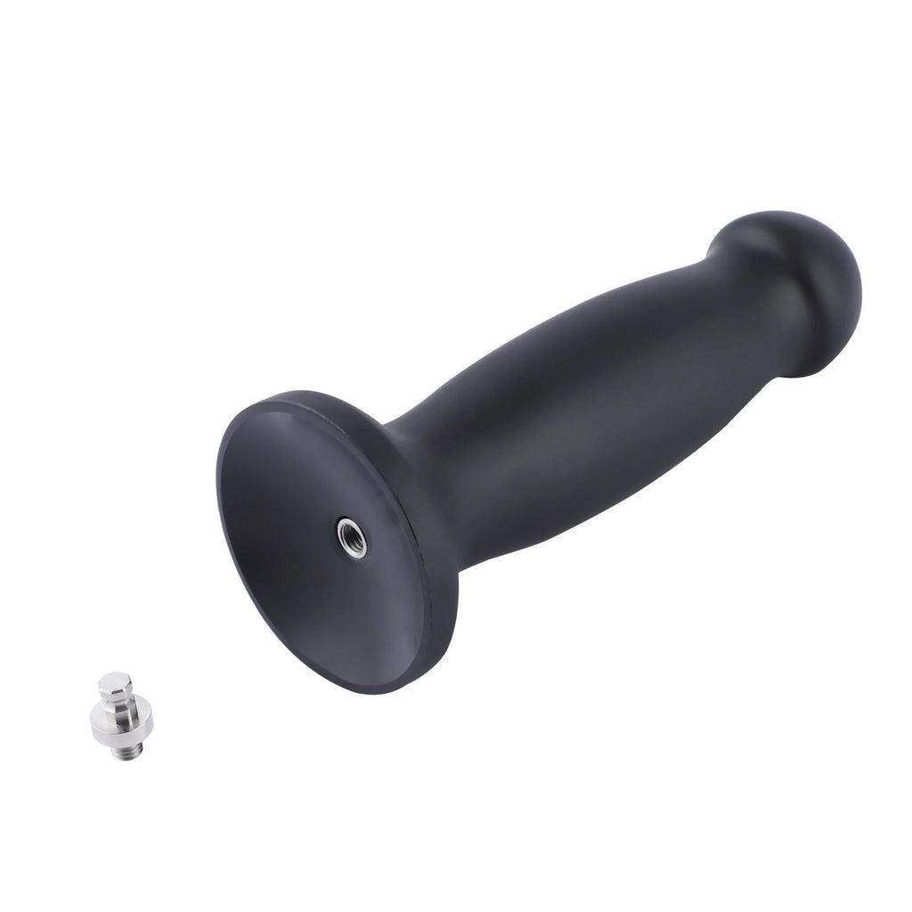 Силіконовий фалоімітатор для секс-машин Hismith 7.2 Black Silicone Anal Dildo