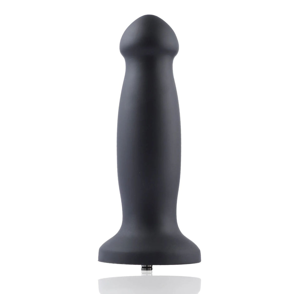 Силіконовий фалоімітатор для секс-машин Hismith 7.2 Black Silicone Anal Dildo