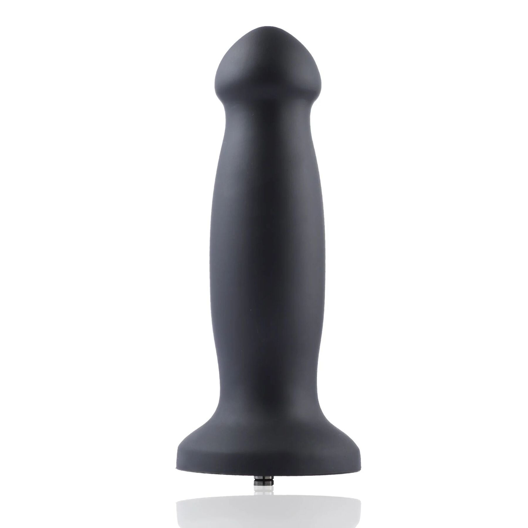 Силіконовий фалоімітатор для секс-машин Hismith 7.2 Black Silicone Anal Dildo
