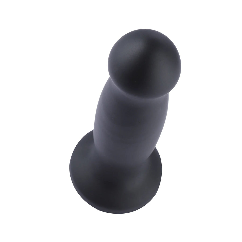Силіконовий фалоімітатор для секс-машин Hismith 7.2 Black Silicone Anal Dildo