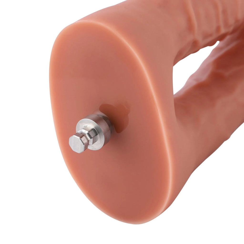 Подвійний фалоімітатор для секс-машин Hismith Silicone Double Penetrator Dildo