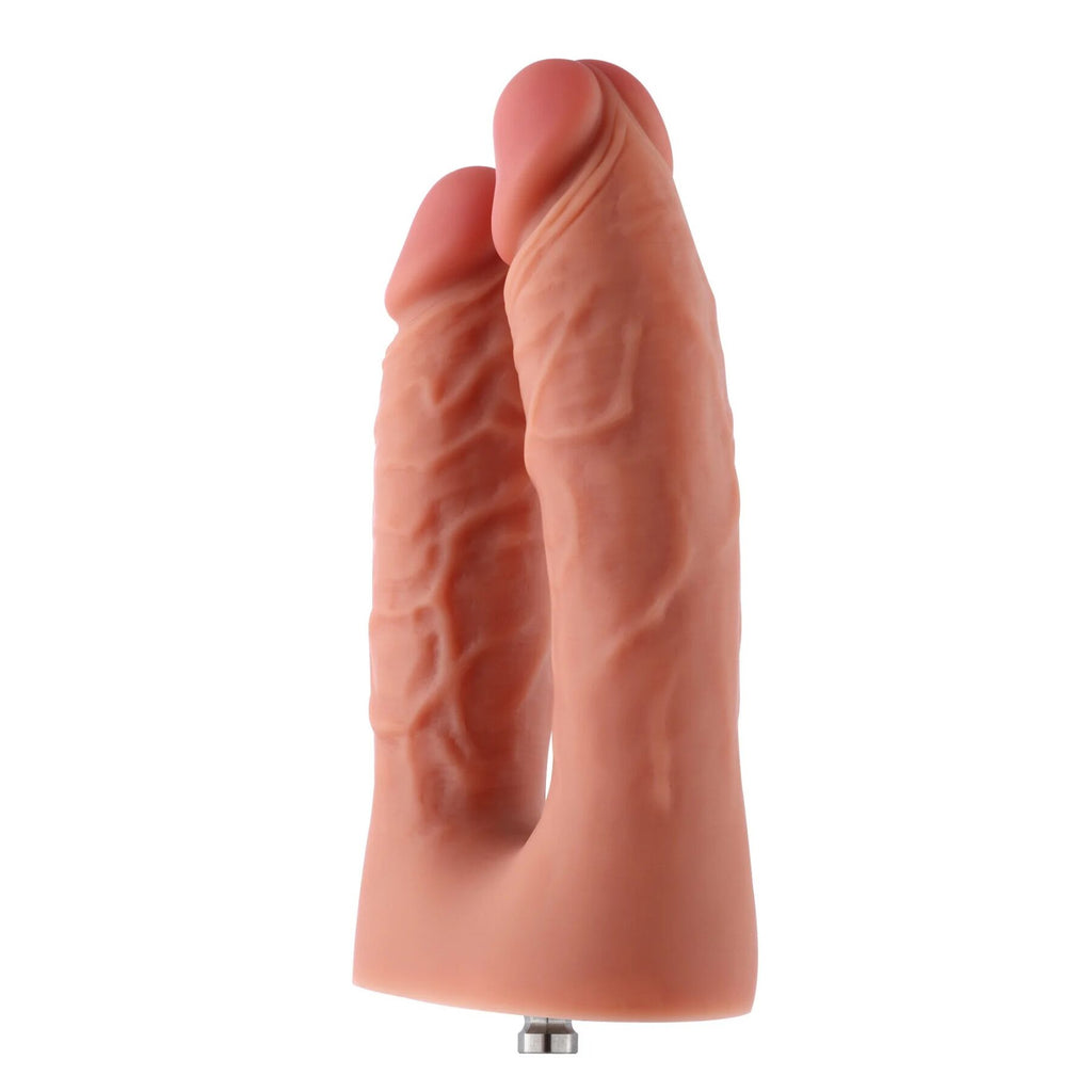 Подвійний фалоімітатор для секс-машин Hismith Silicone Double Penetrator Dildo