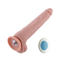 Фалоімітатор 11.8″ з вібрацією для секс-машин Hismith Silicone Dildo with Vibe