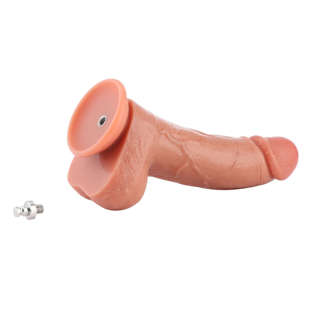 Фалоімітатор для секс-машин Hismith 8.25 Dual-density dildo with veins