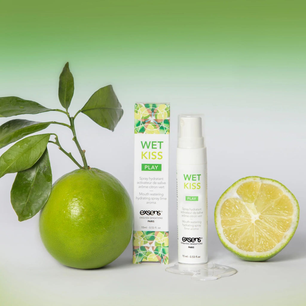 Спрей для посилення слиновиділення EXSENS Wet Kiss Lime