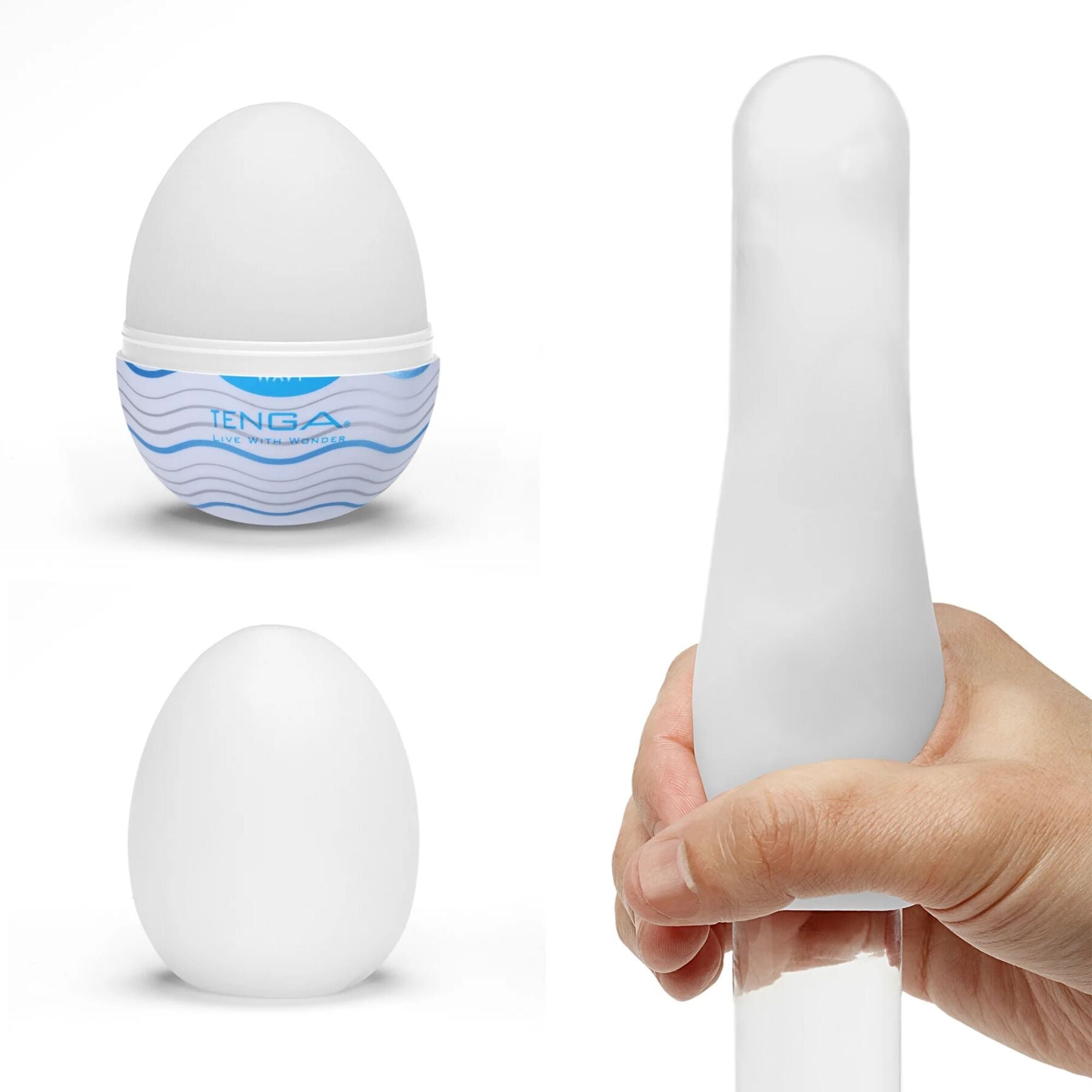 Мастурбатор-яйце Tenga Egg Cubic