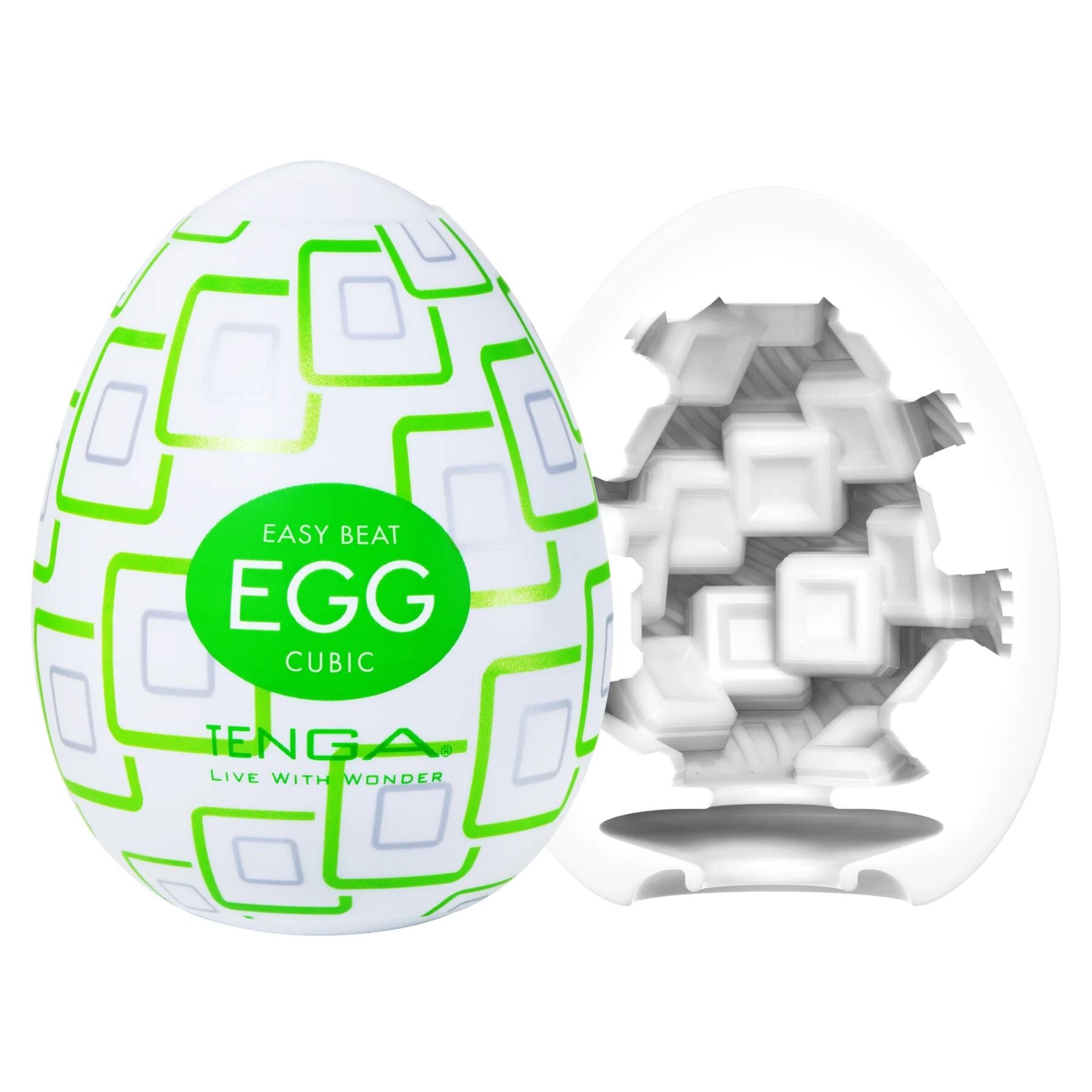 Мастурбатор-яйце Tenga Egg Cubic