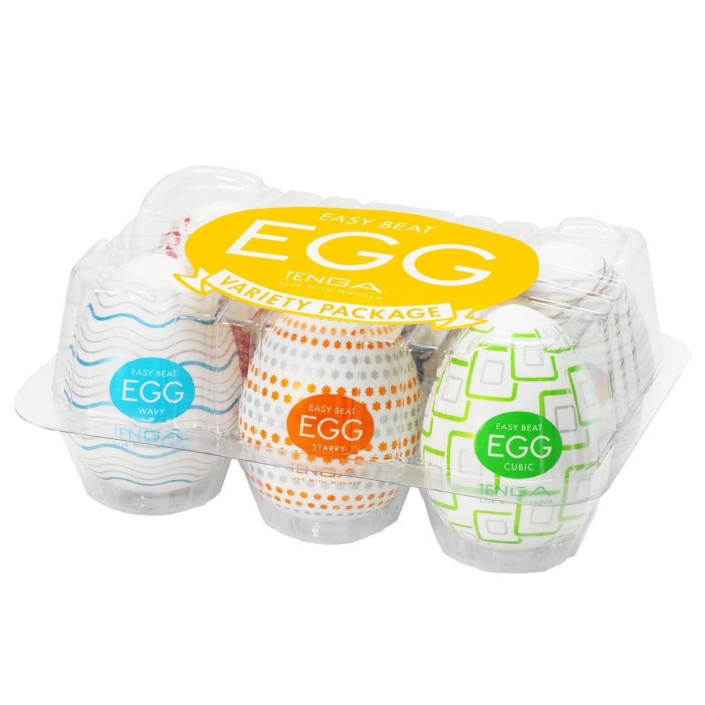 Набір мастурбаторів-яєць Tenga Egg Variety Pack - Standard 6 шт