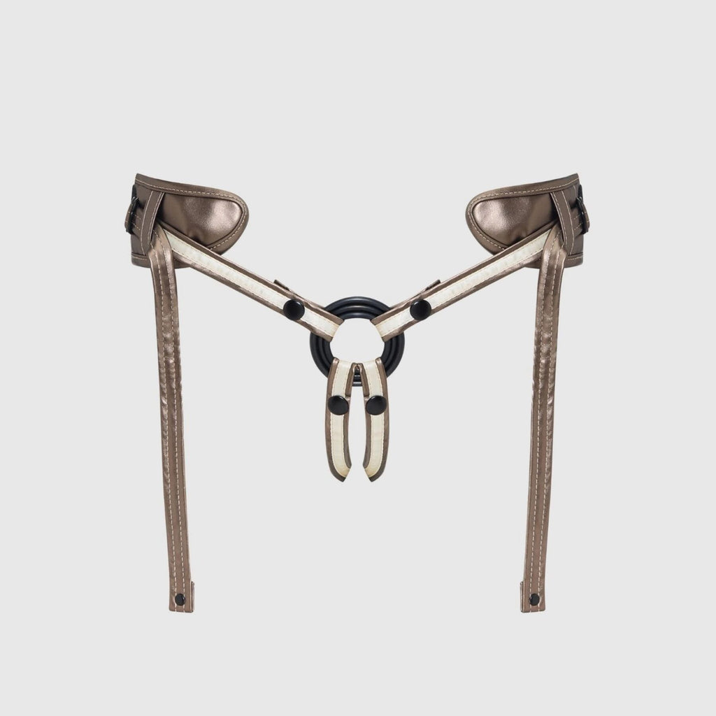 Трусики для страпона Strap-On-Me Leatherette Harness