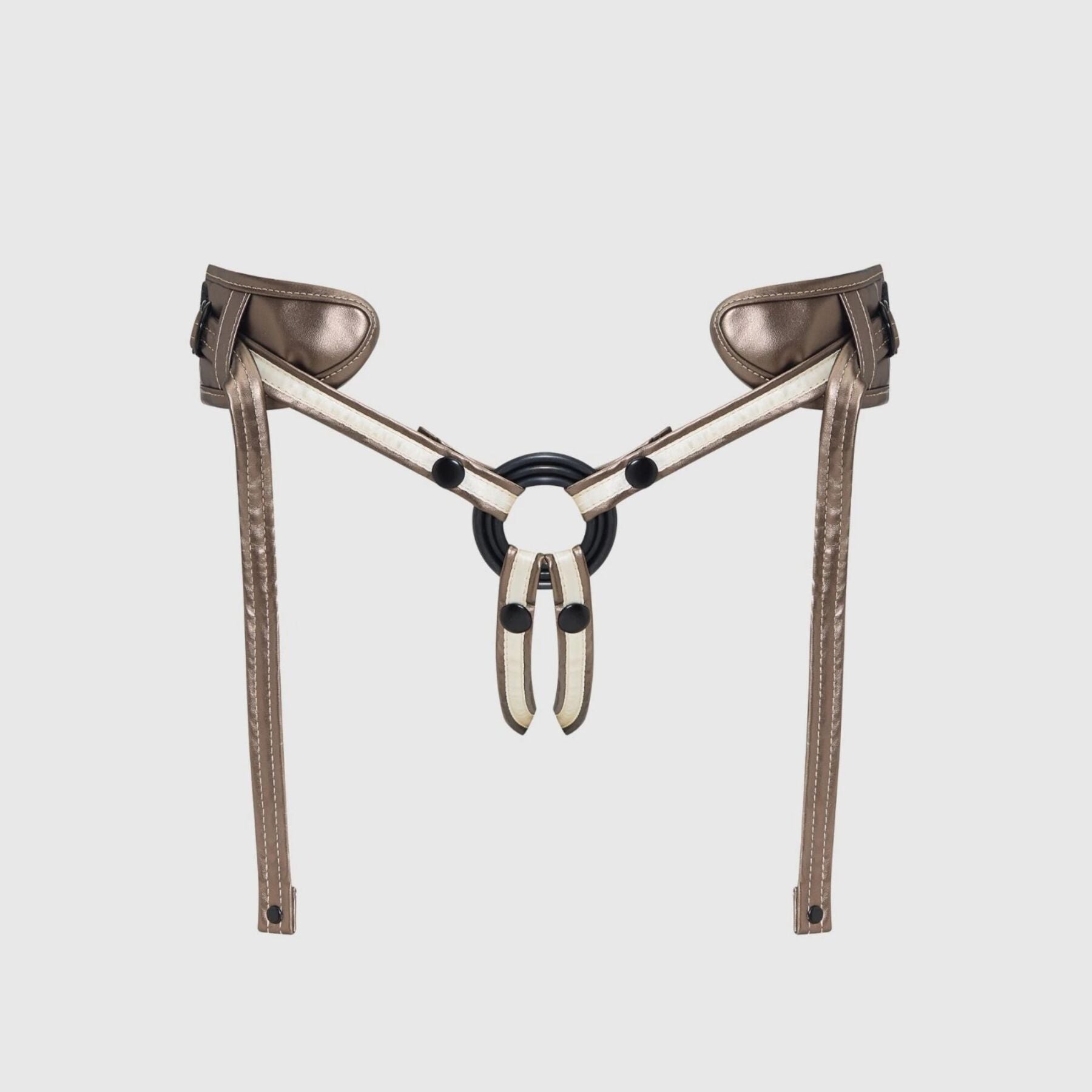 Трусики для страпона Strap-On-Me Leatherette Harness
