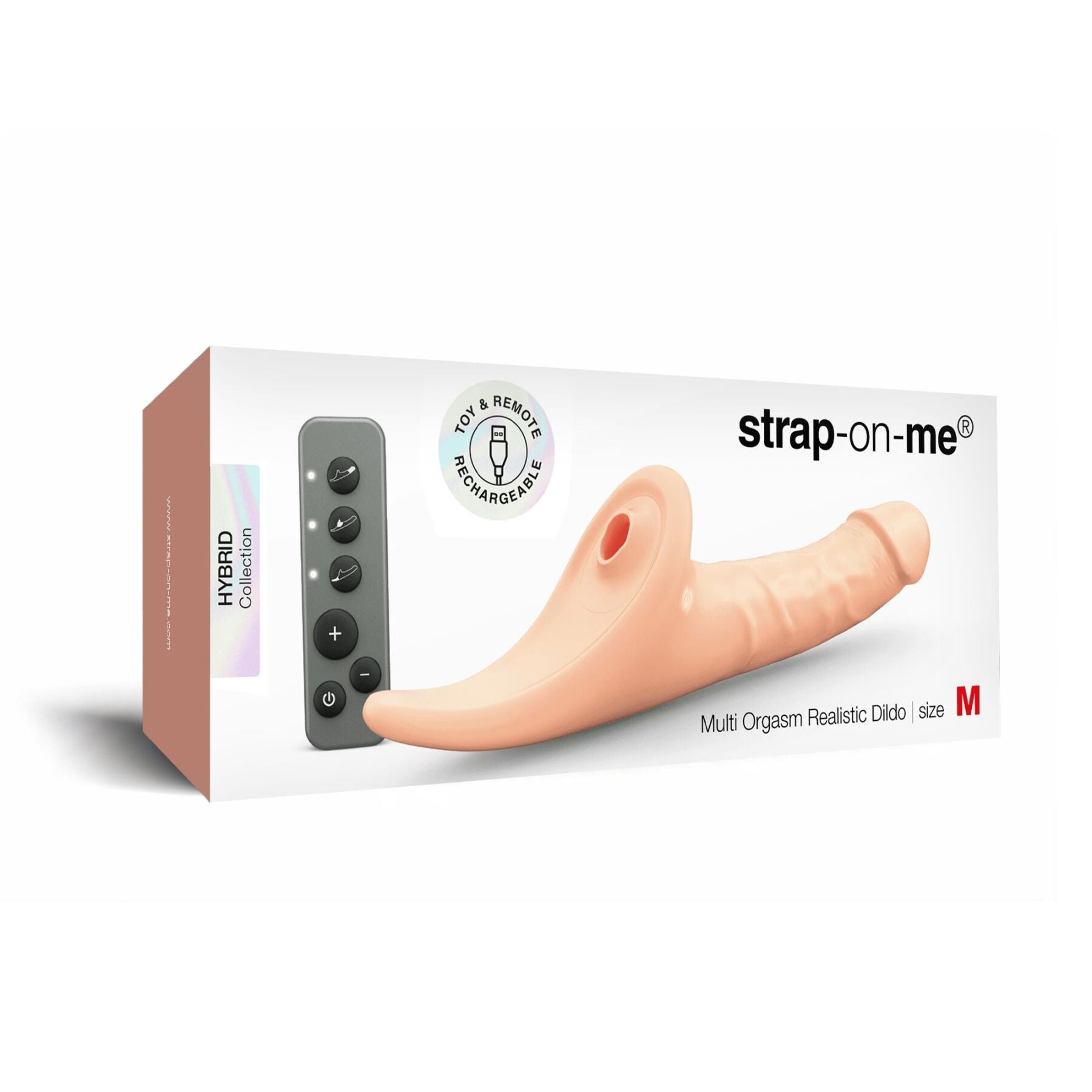 Насадка для страпона Strap-On-Me MULTI ORGASM