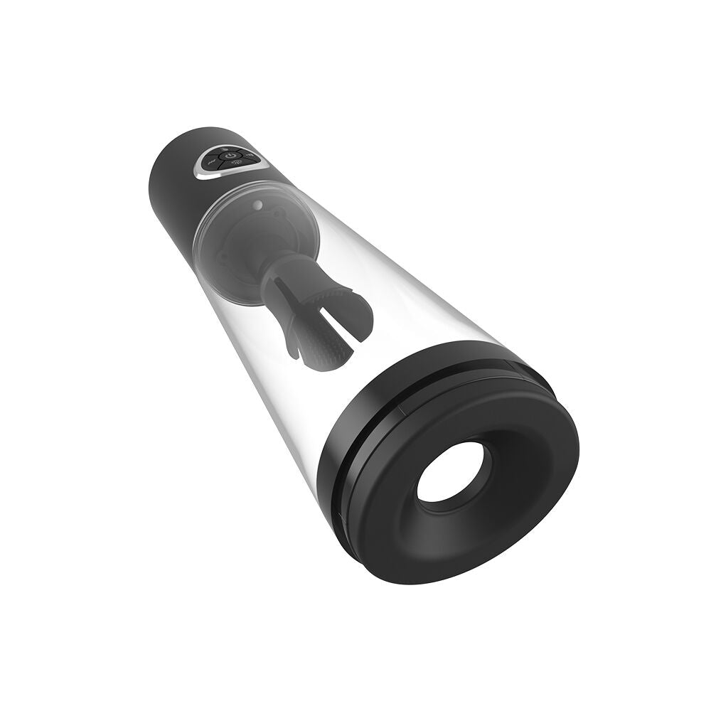 Автоматична вакуумна помпа Men Powerup Luxury Pump з вібромасажем