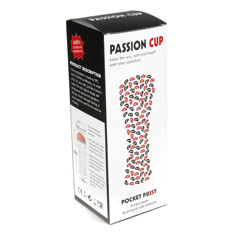 Мастурбатор з вібрацією Passion Cup