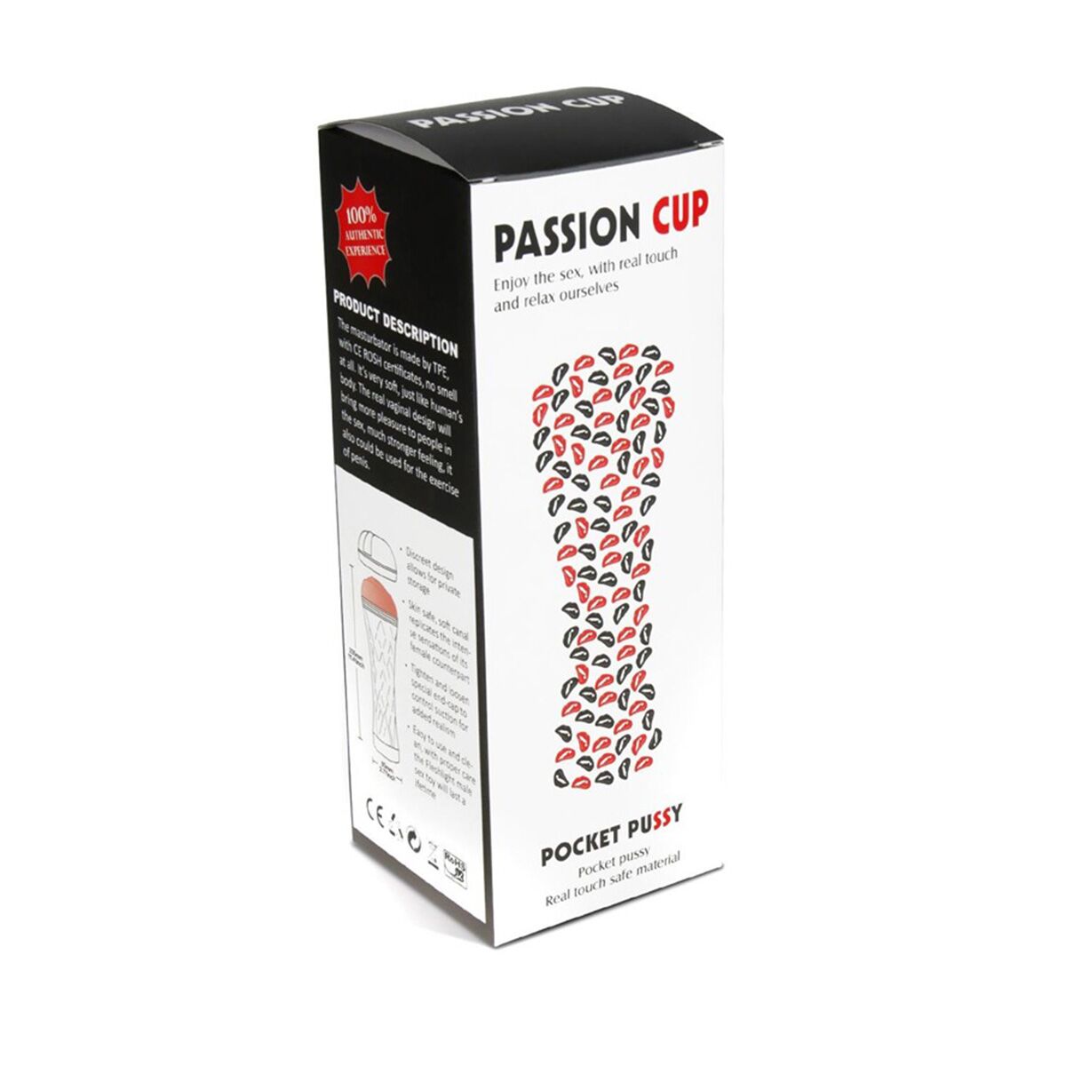 Мастурбатор з вібрацією Passion Cup