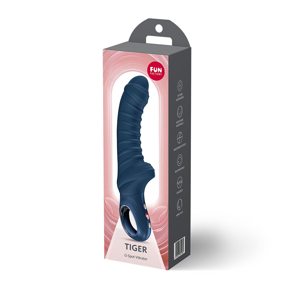 Вібратор для точки G Fun Factory TIGER Nightblue