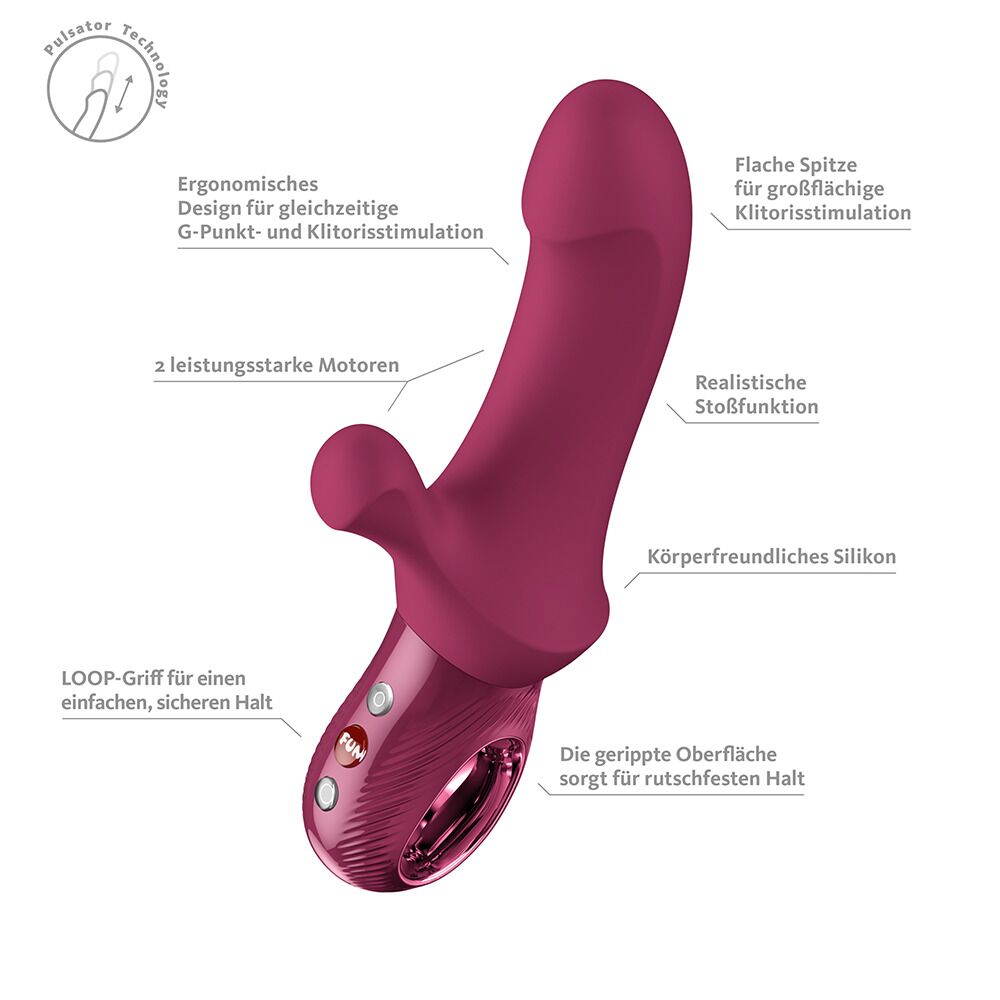 Пульсатор Fun Factory Bi Stronic Curve