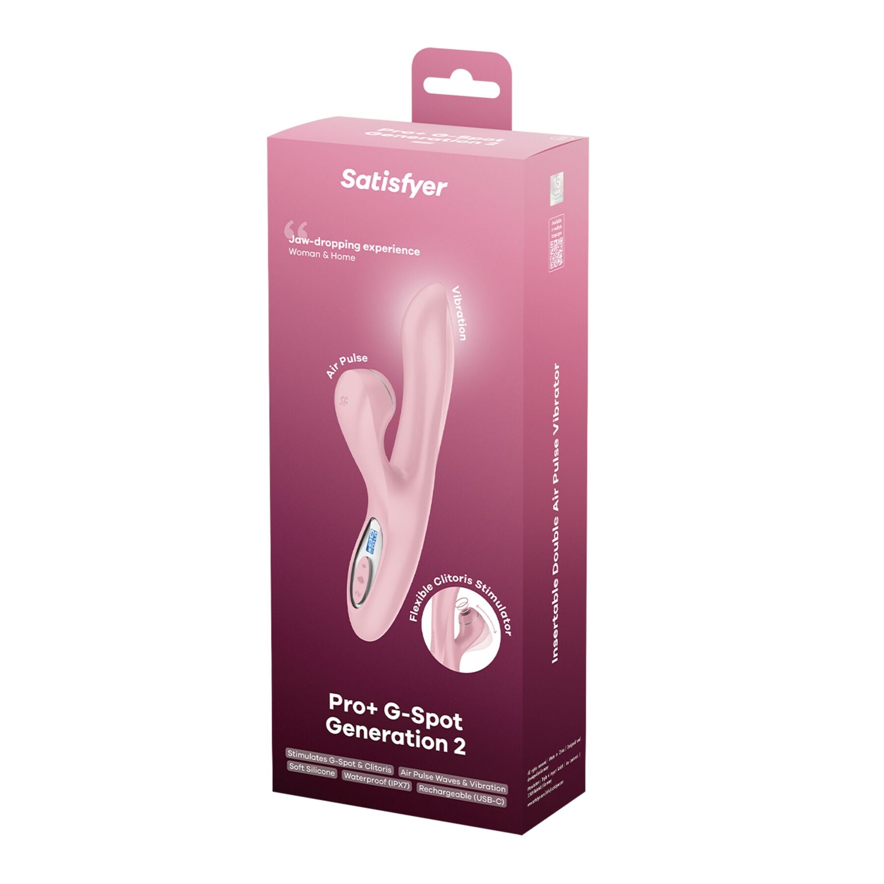 Вакуумний вібратор-кролик Satisfyer Pro+ G-Spot Generation 2