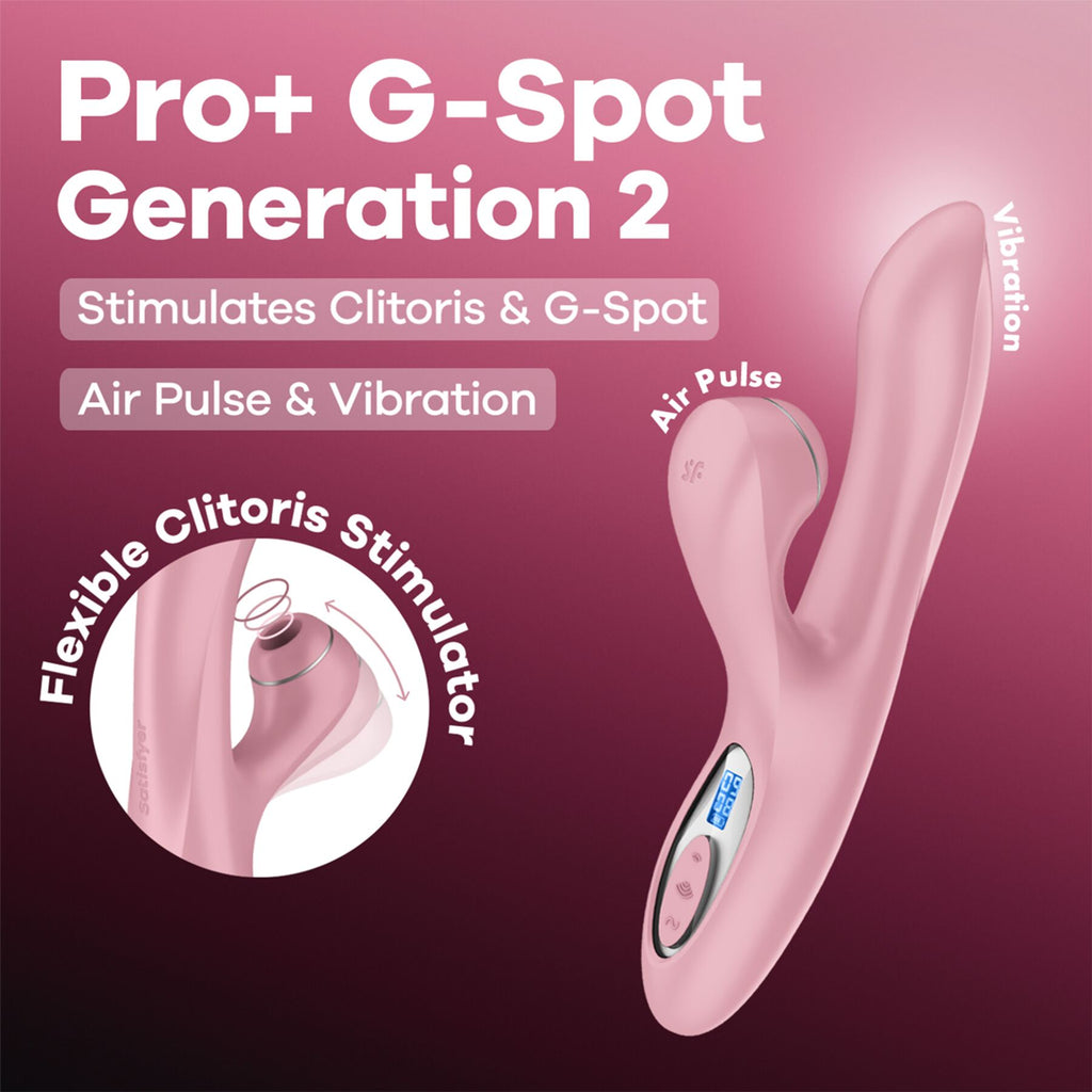 Вакуумний вібратор-кролик Satisfyer Pro+ G-Spot Generation 2