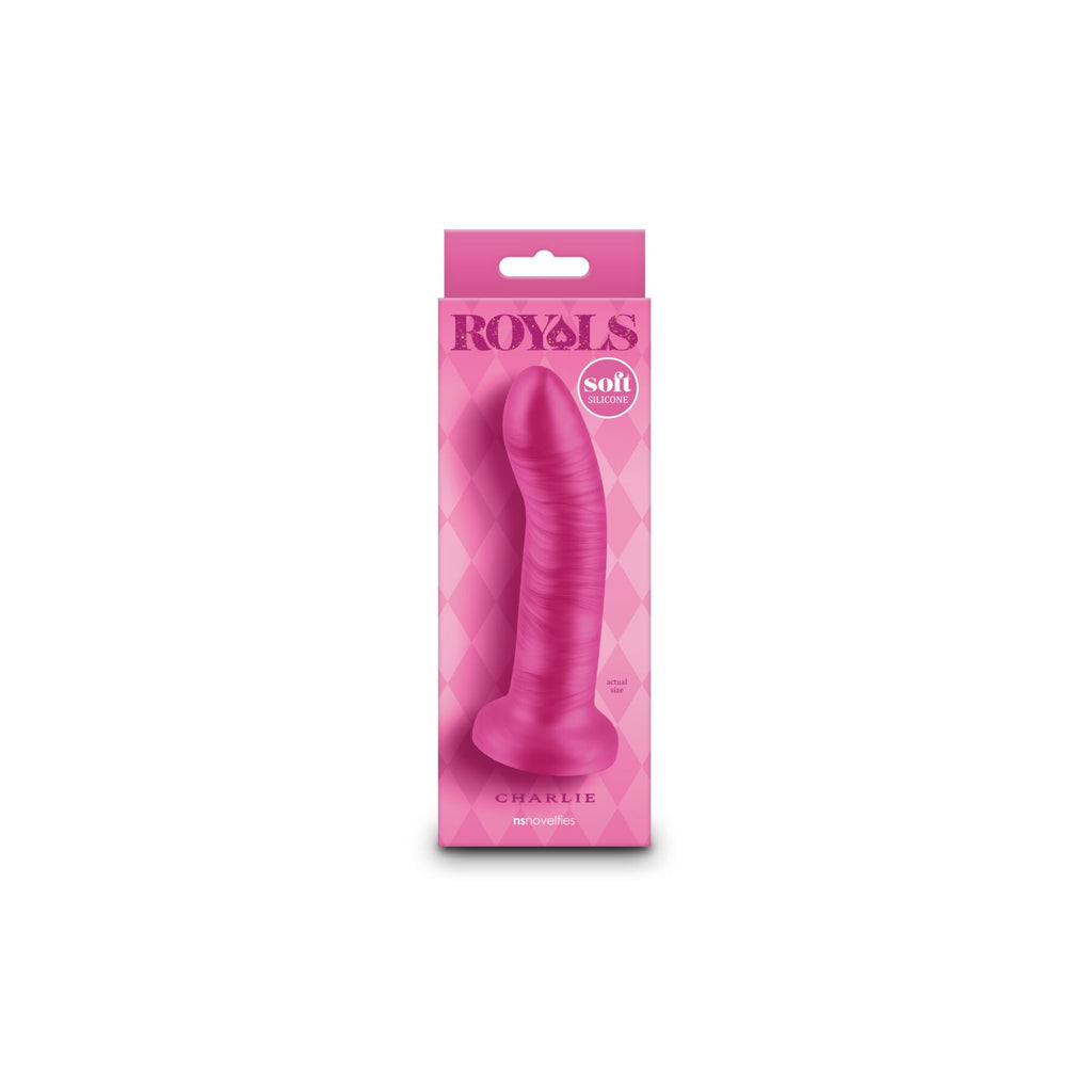 Дилдо NS Novelties Royals - 5 Charlie - Metallic
