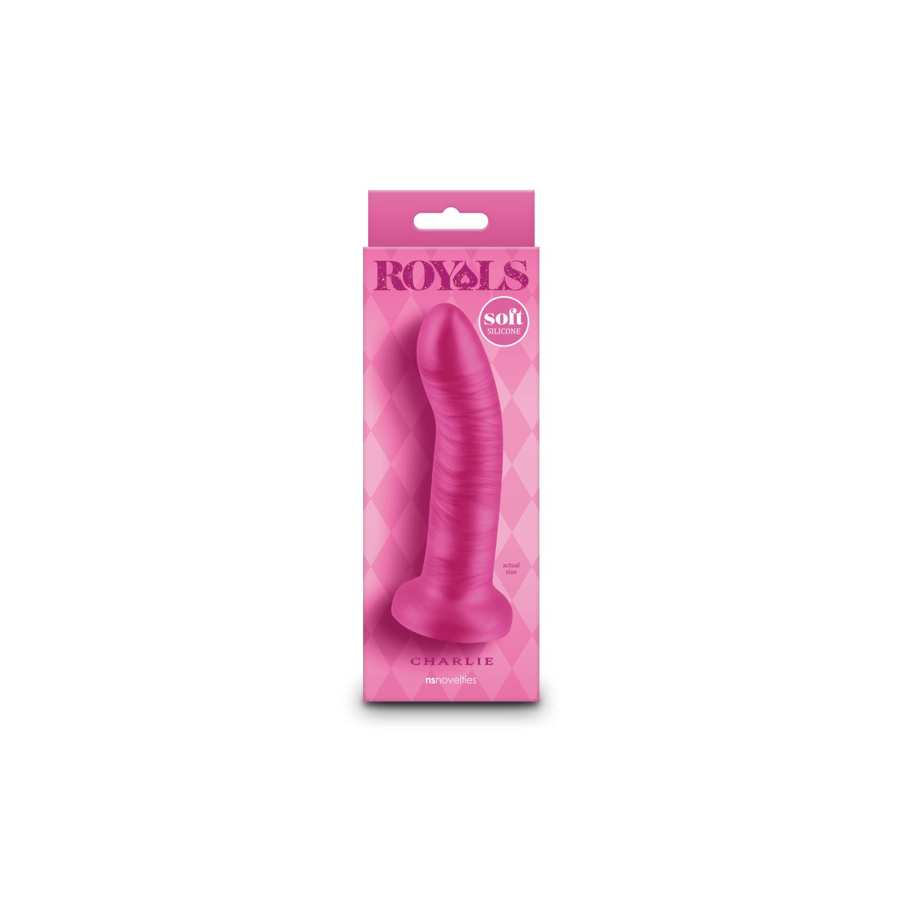 Дилдо NS Novelties Royals - 5 Charlie - Metallic