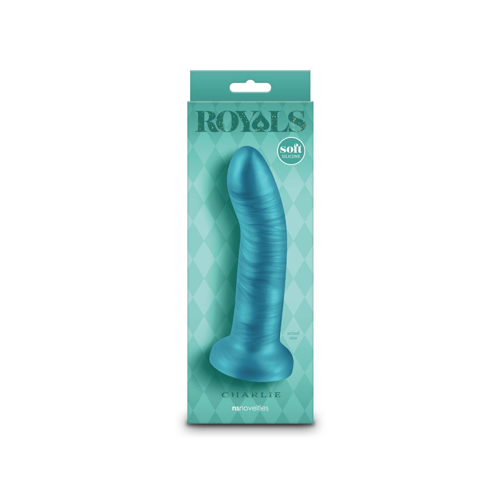 Дилдо NS Novelties Royals - 6 Charlie - Metallic