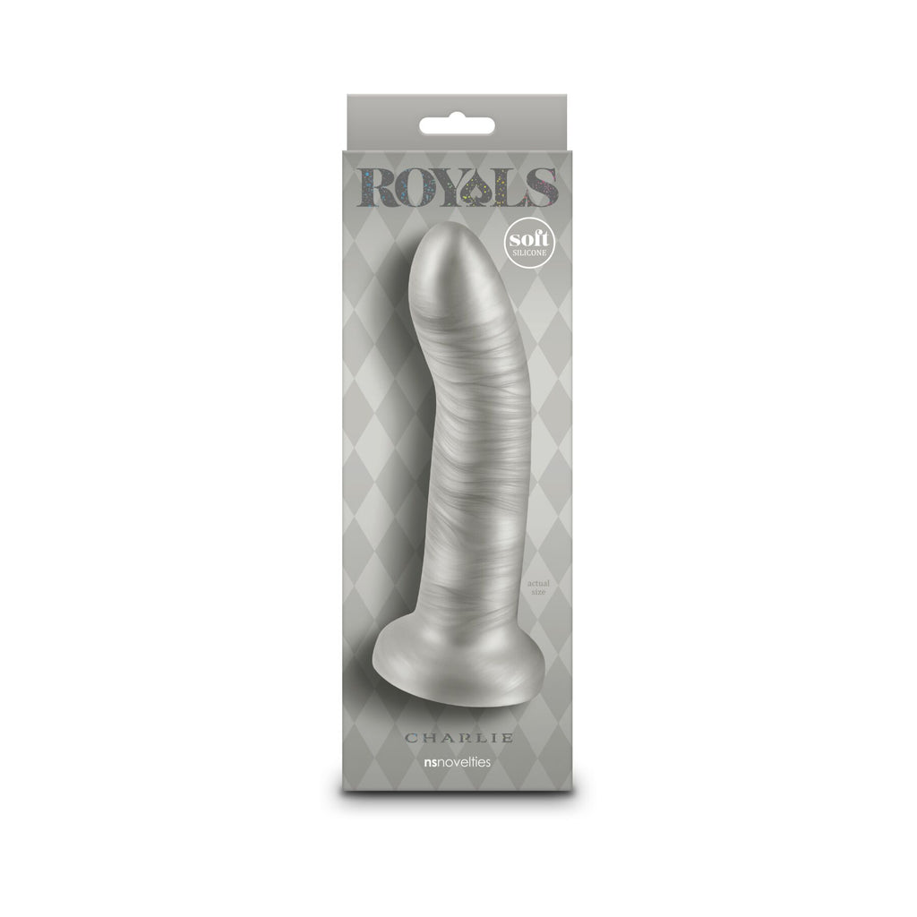 Дилдо NS Novelties Royals - 7 Charlie - Metallic