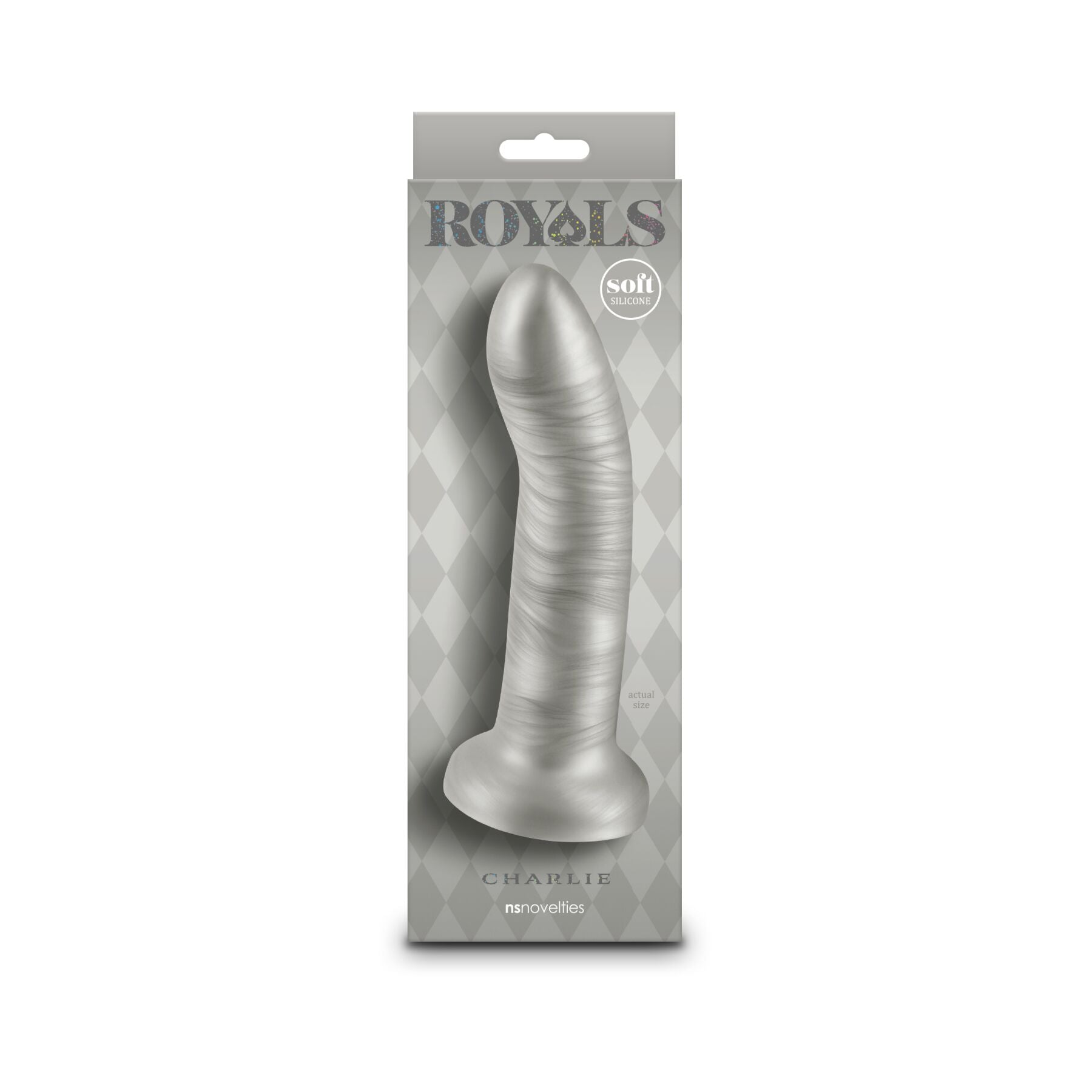 Дилдо NS Novelties Royals - 7 Charlie - Metallic