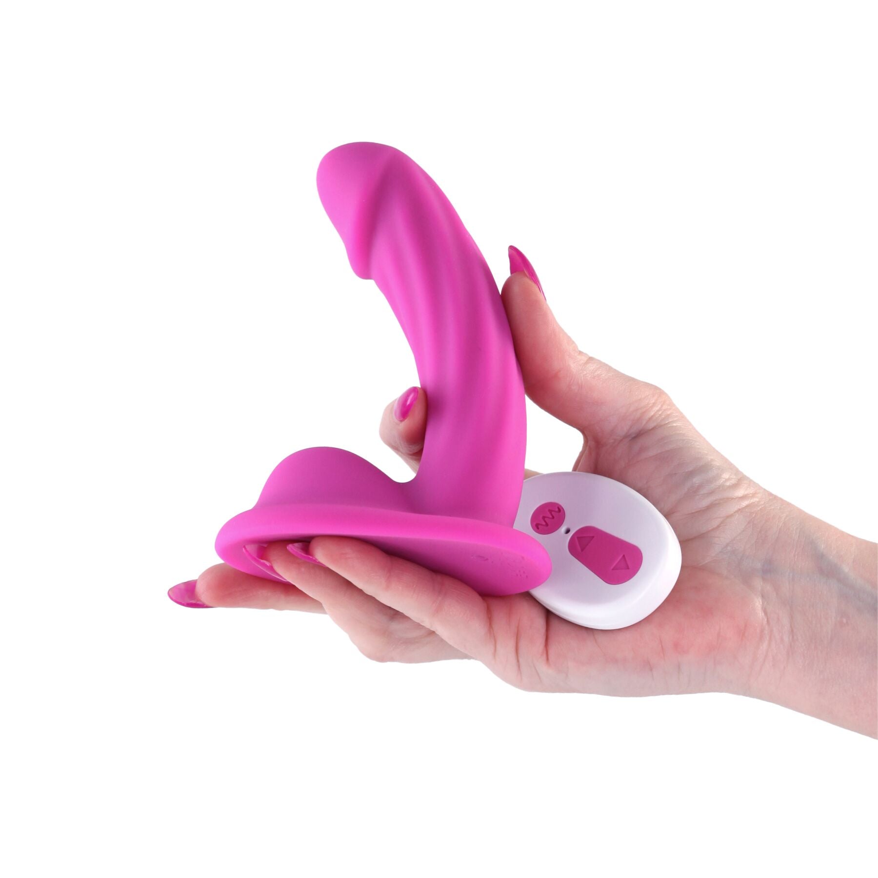 Ділдо з вібрацією NS Novelties Colours - Curve - Vibrating - 5 Dildo