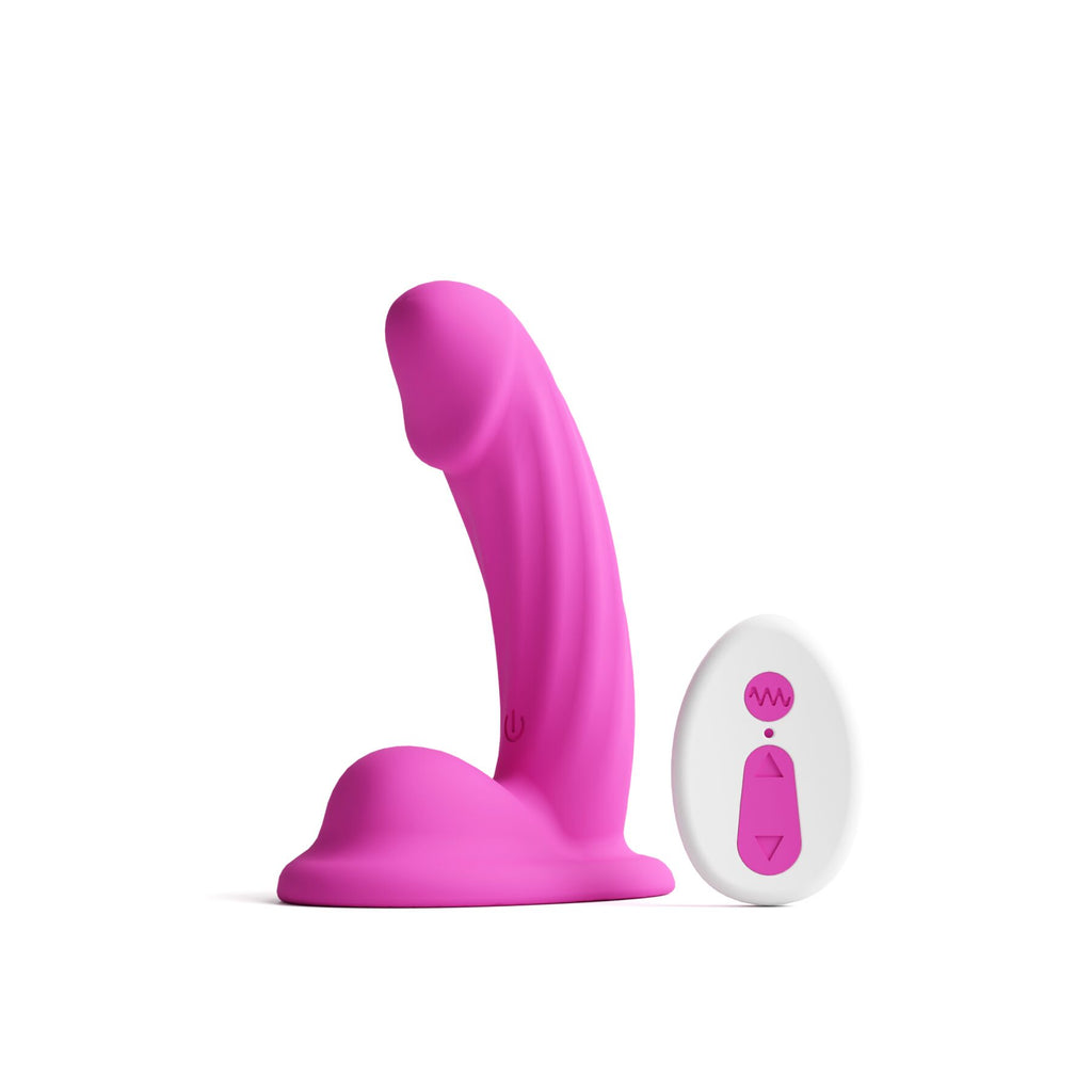 Ділдо з вібрацією NS Novelties Colours - Curve - Vibrating - 5 Dildo