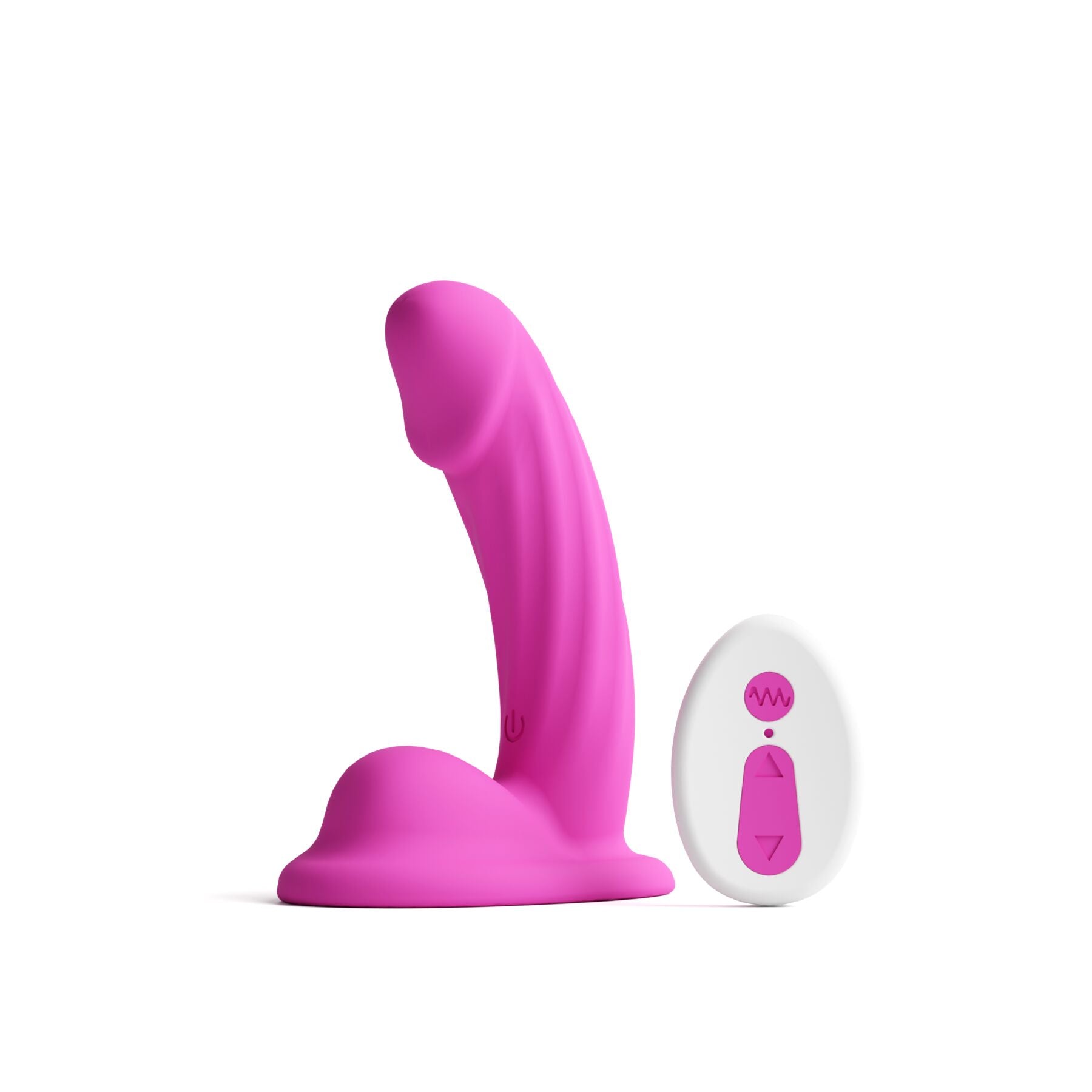Ділдо з вібрацією NS Novelties Colours - Curve - Vibrating - 5 Dildo